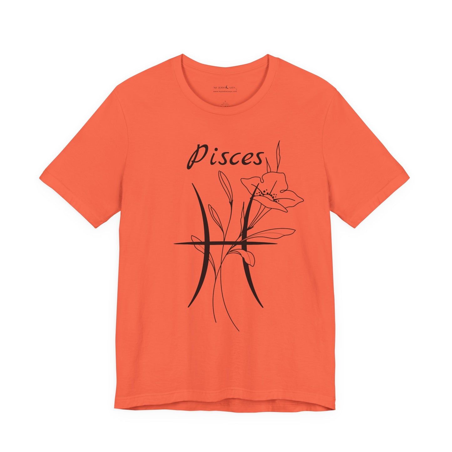 Pisces Blossom Unisex T-Shirt
