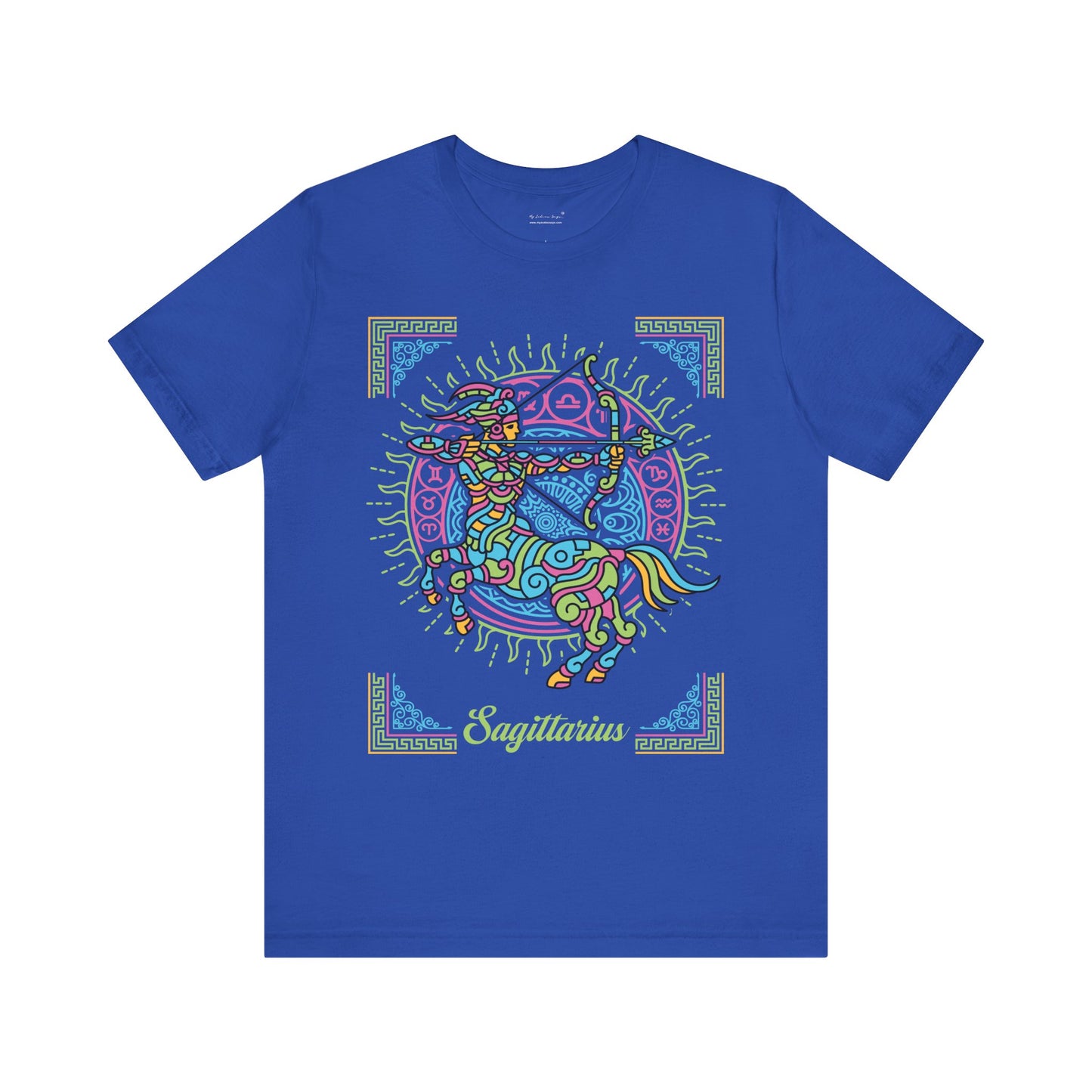 Sagittarius Framed Unisex T-Shirt
