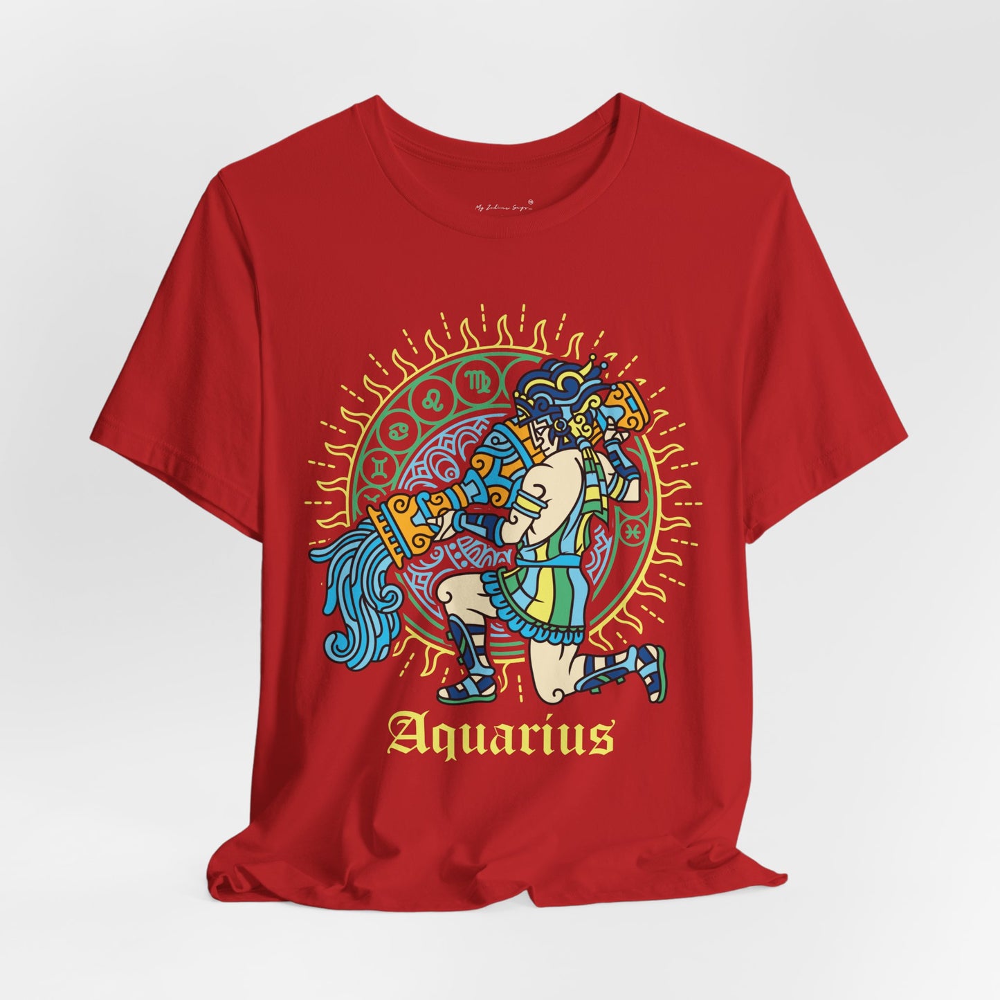 Aquarius Round Unisex T-Shirt