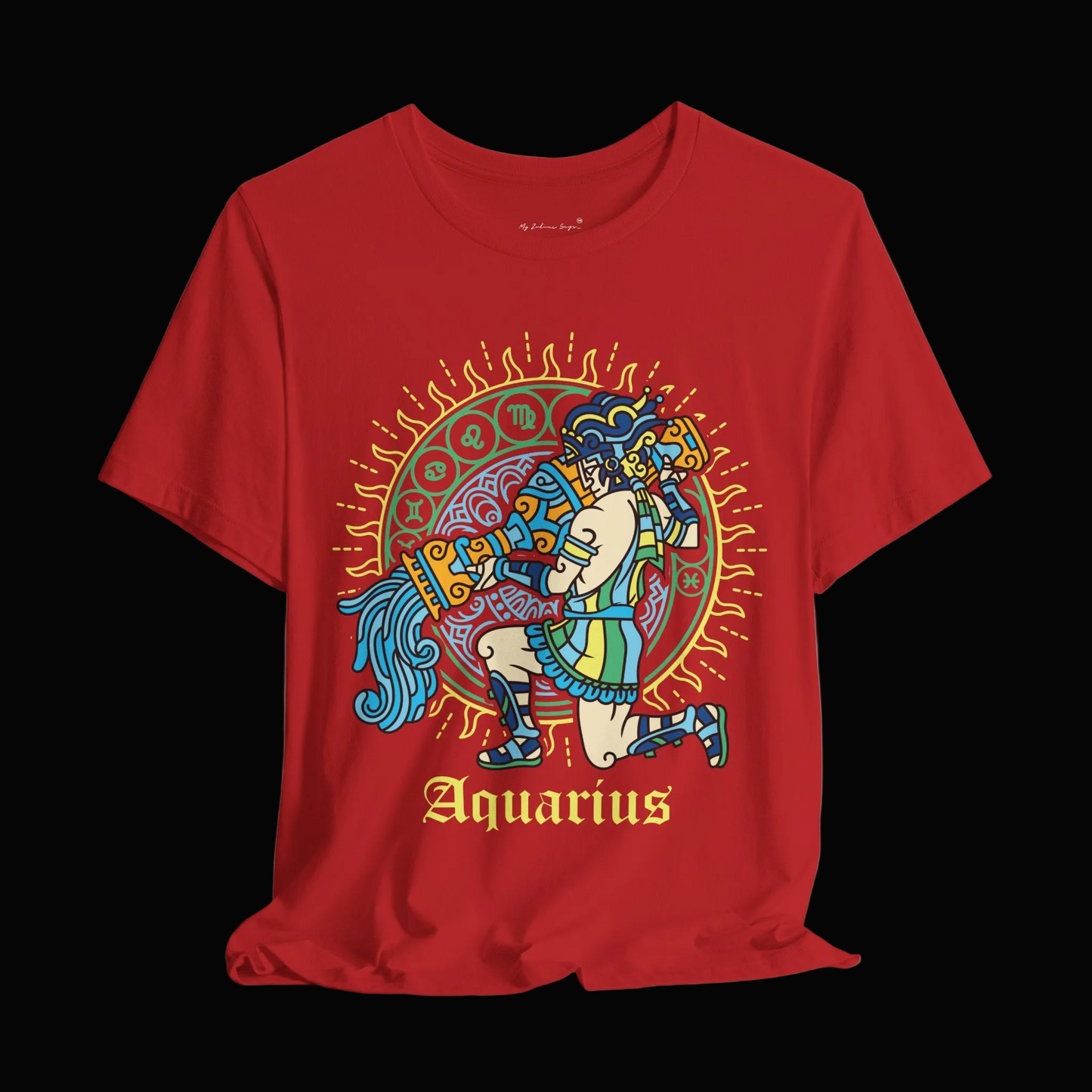 Aquarius Round Unisex T-Shirt