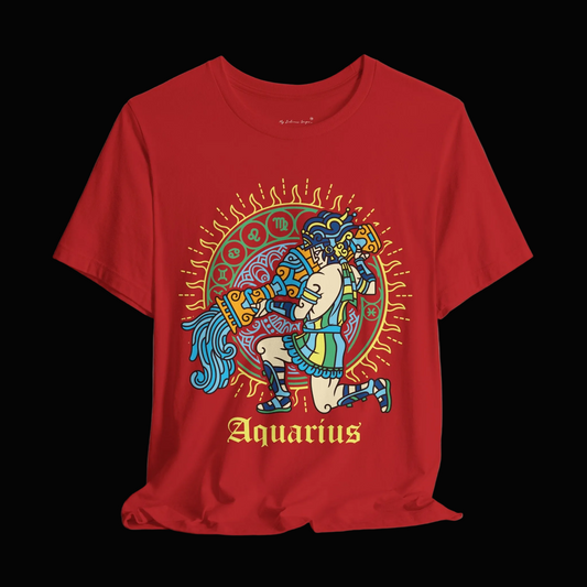 Aquarius Round Unisex T-Shirt