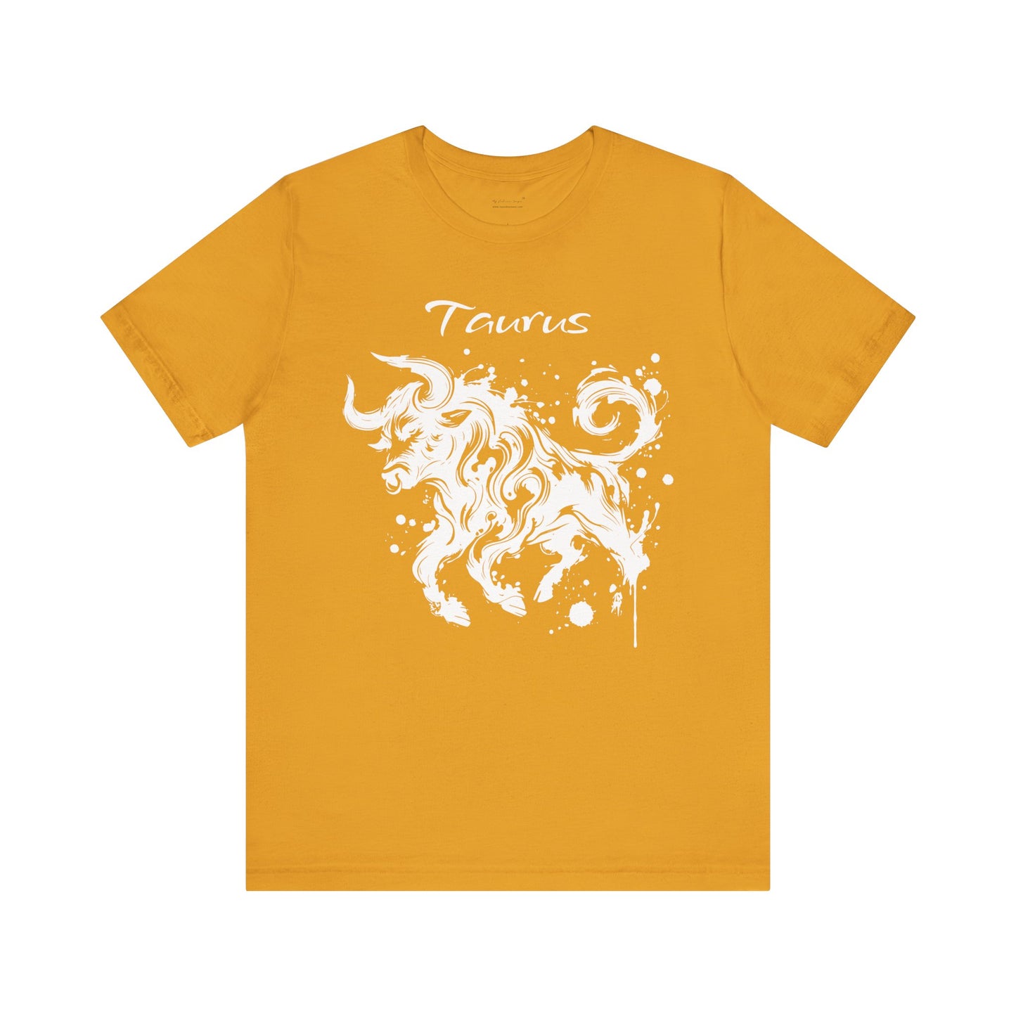 Taurus White Splash Unisex T-Shirt