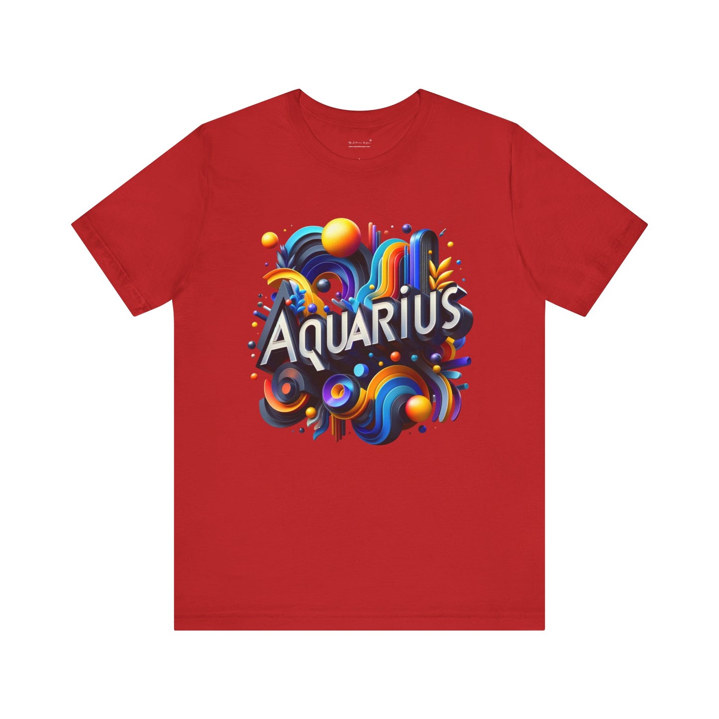 Aquarius Vibrant Unisex T-Shirt