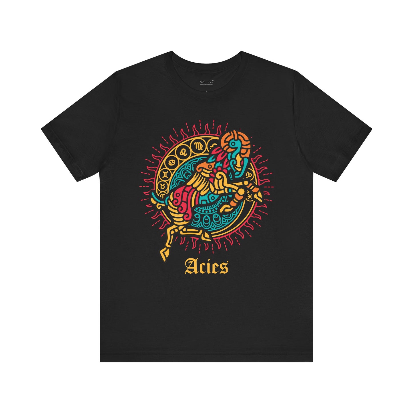 Aries Round Unisex T-Shirt