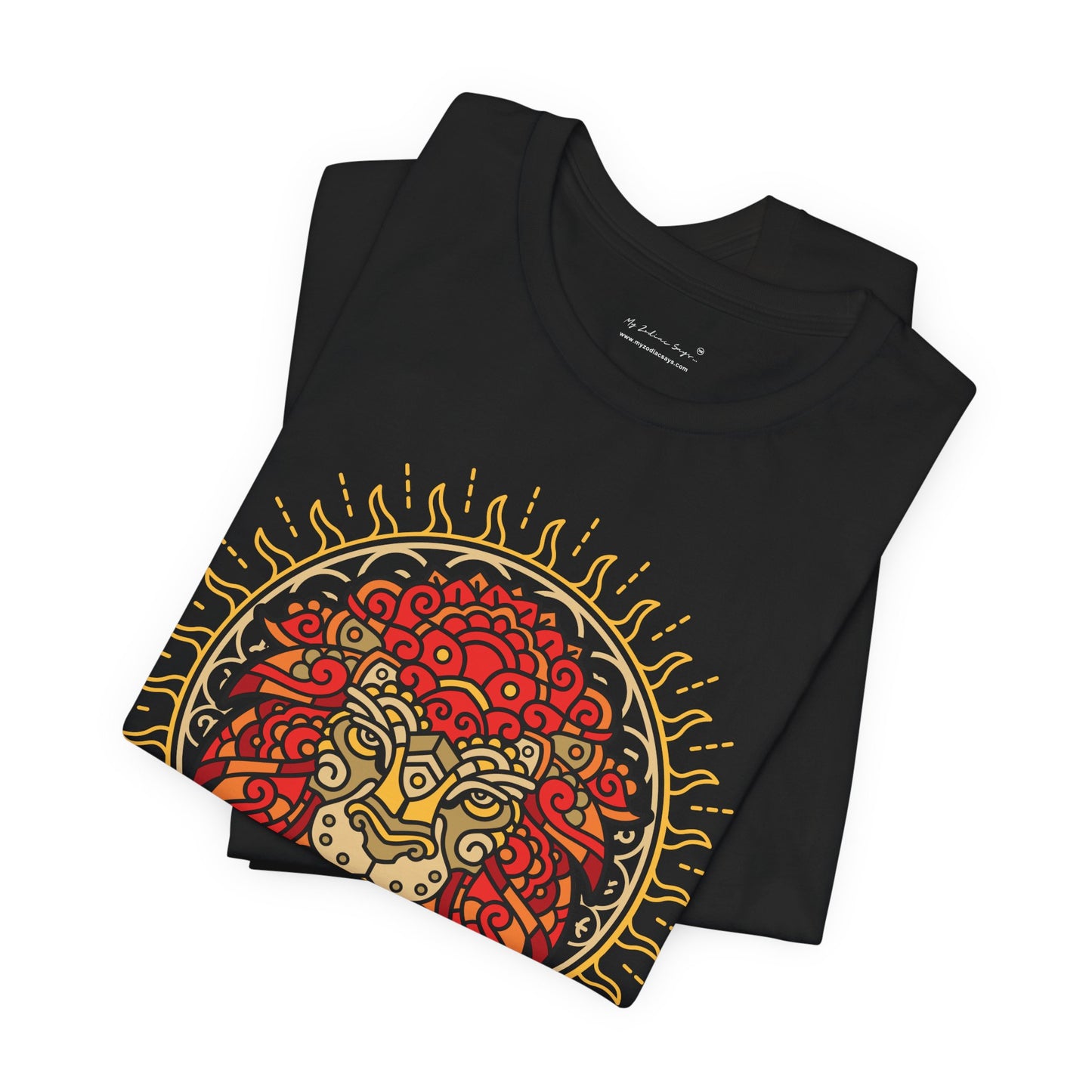 Leo Round Unisex T-Shirt