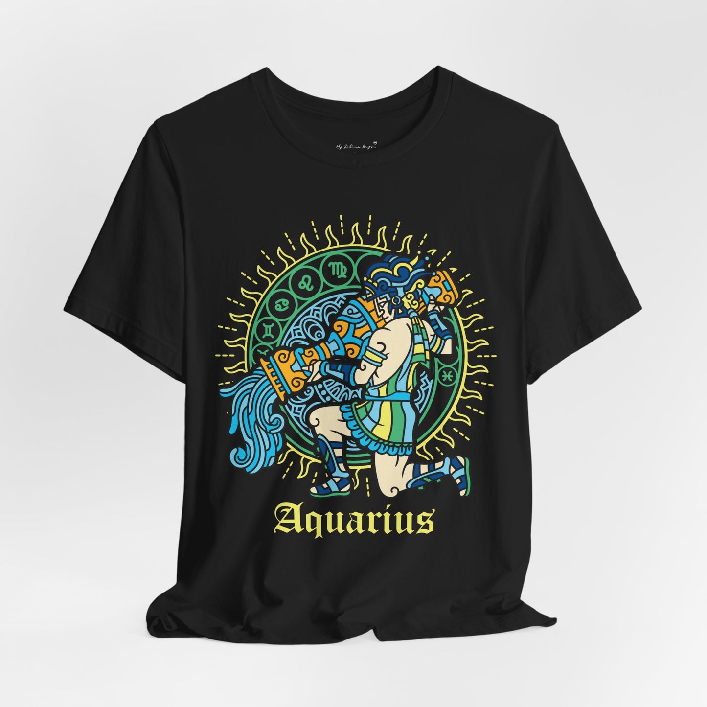 Aquarius Round Unisex T-Shirt