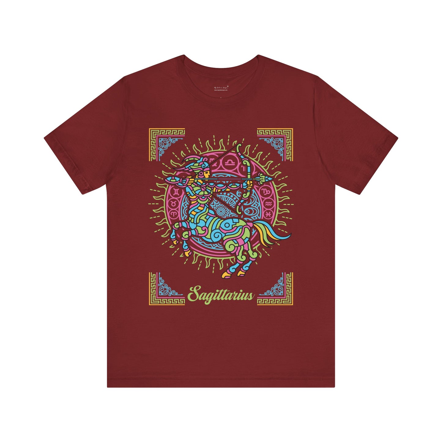 Sagittarius Framed Unisex T-Shirt