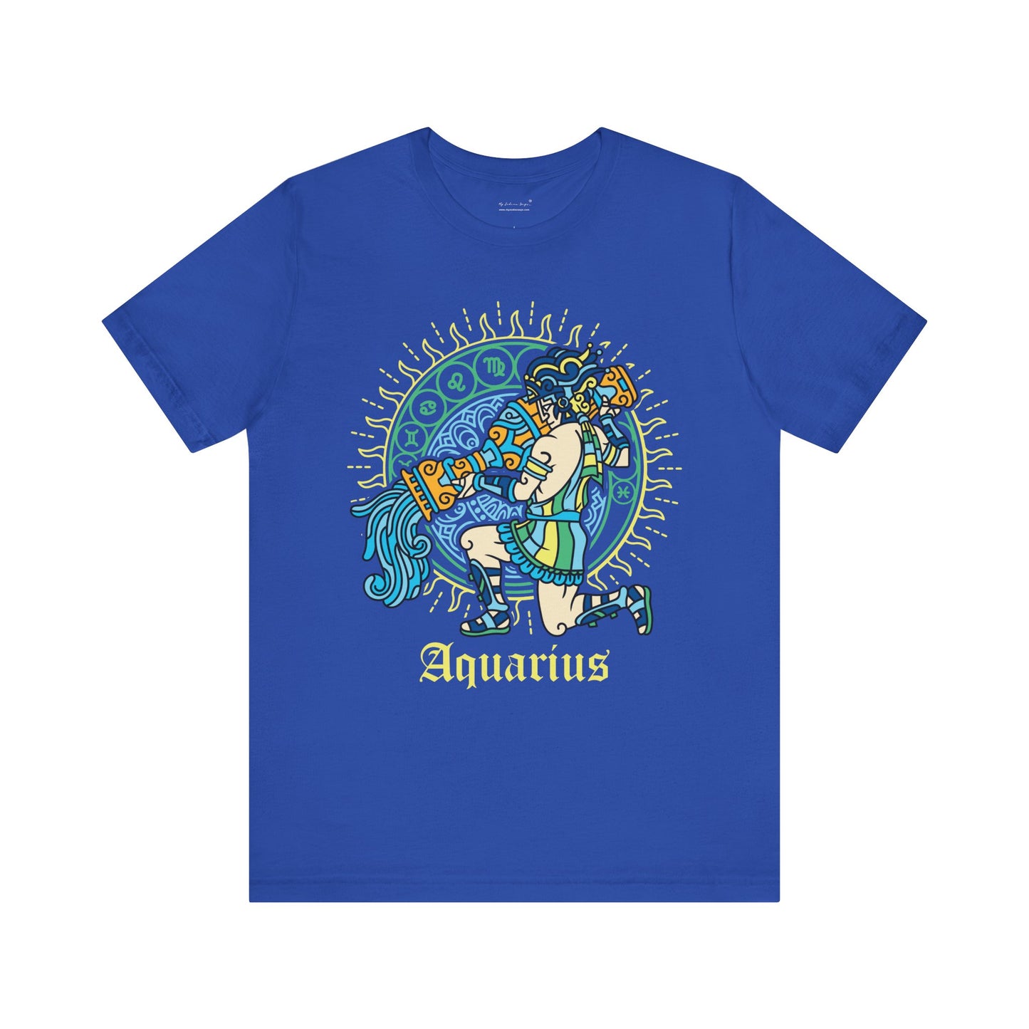Aquarius Round Unisex T-Shirt