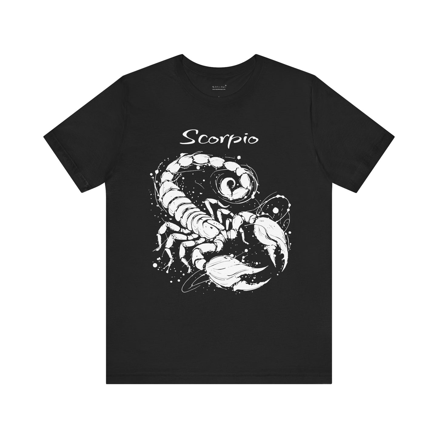 Scorpio White Splash Unisex T-Shirt