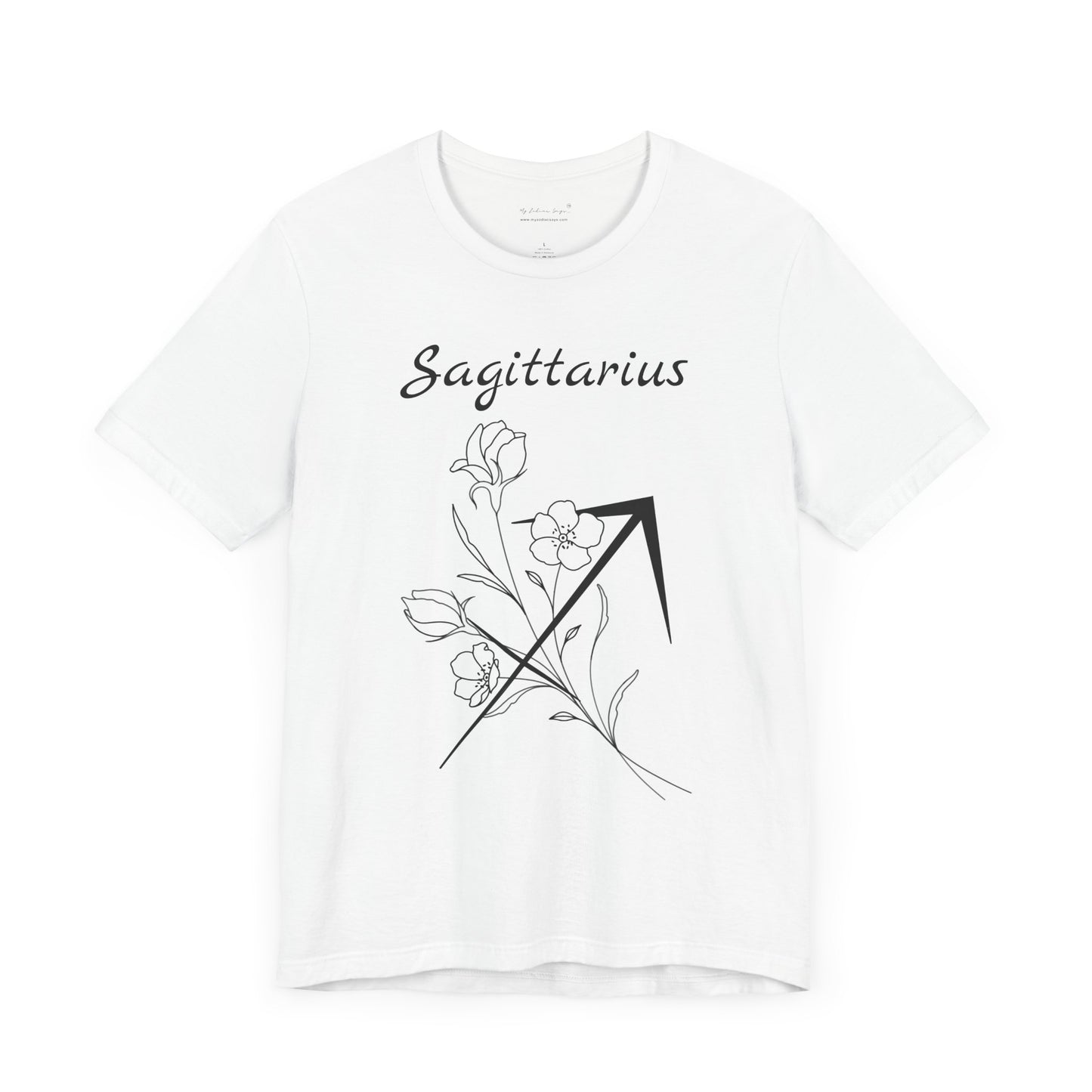 Sagittarius Blossom Unisex T-Shirt