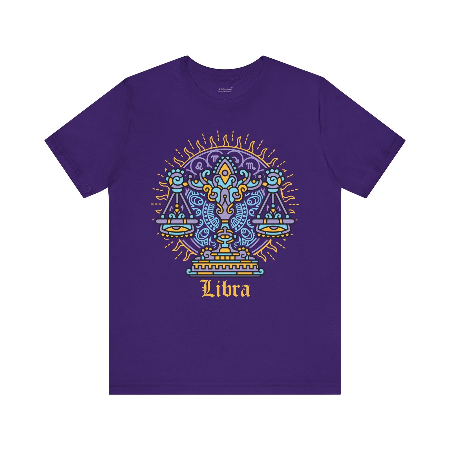 Libra Round Unisex T-Shirt