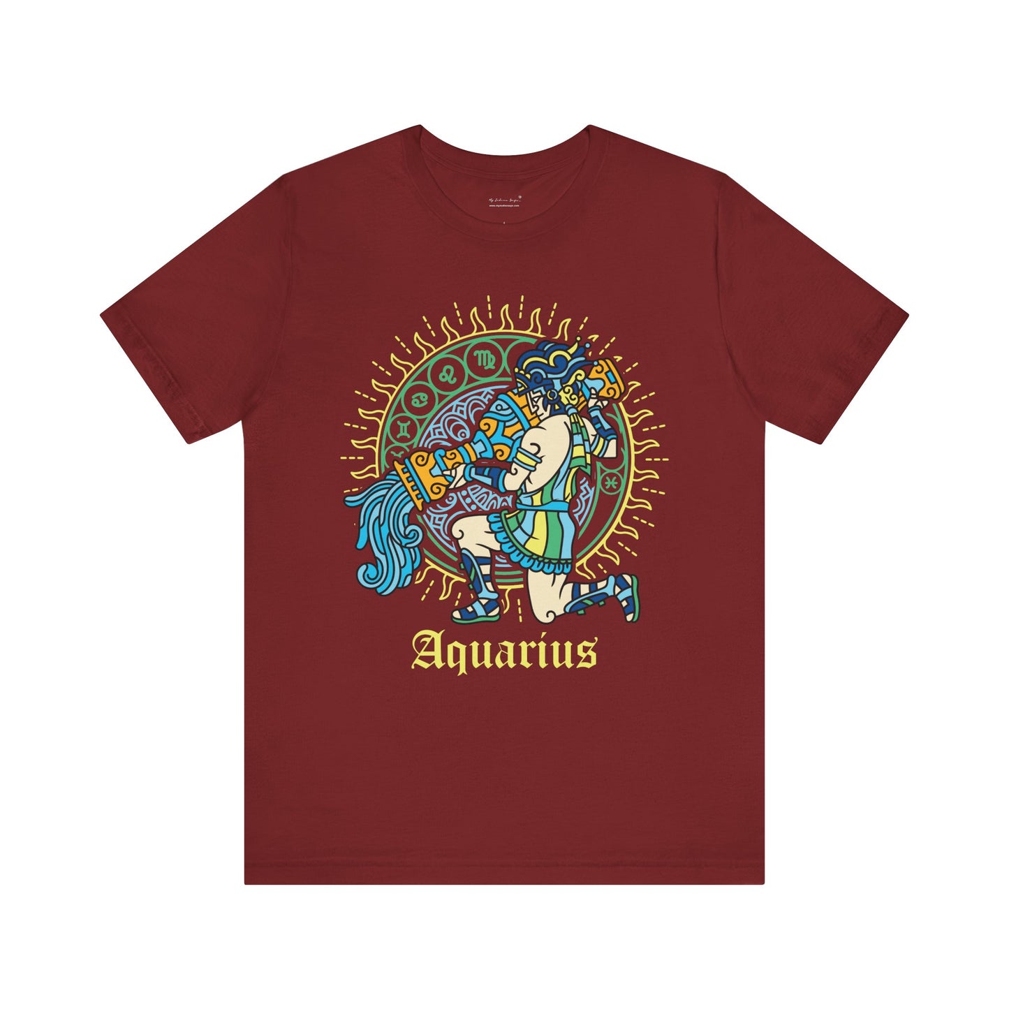 Aquarius Round Unisex T-Shirt