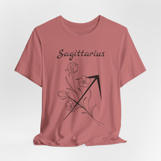 Sagittarius Blossom Unisex T-Shirt