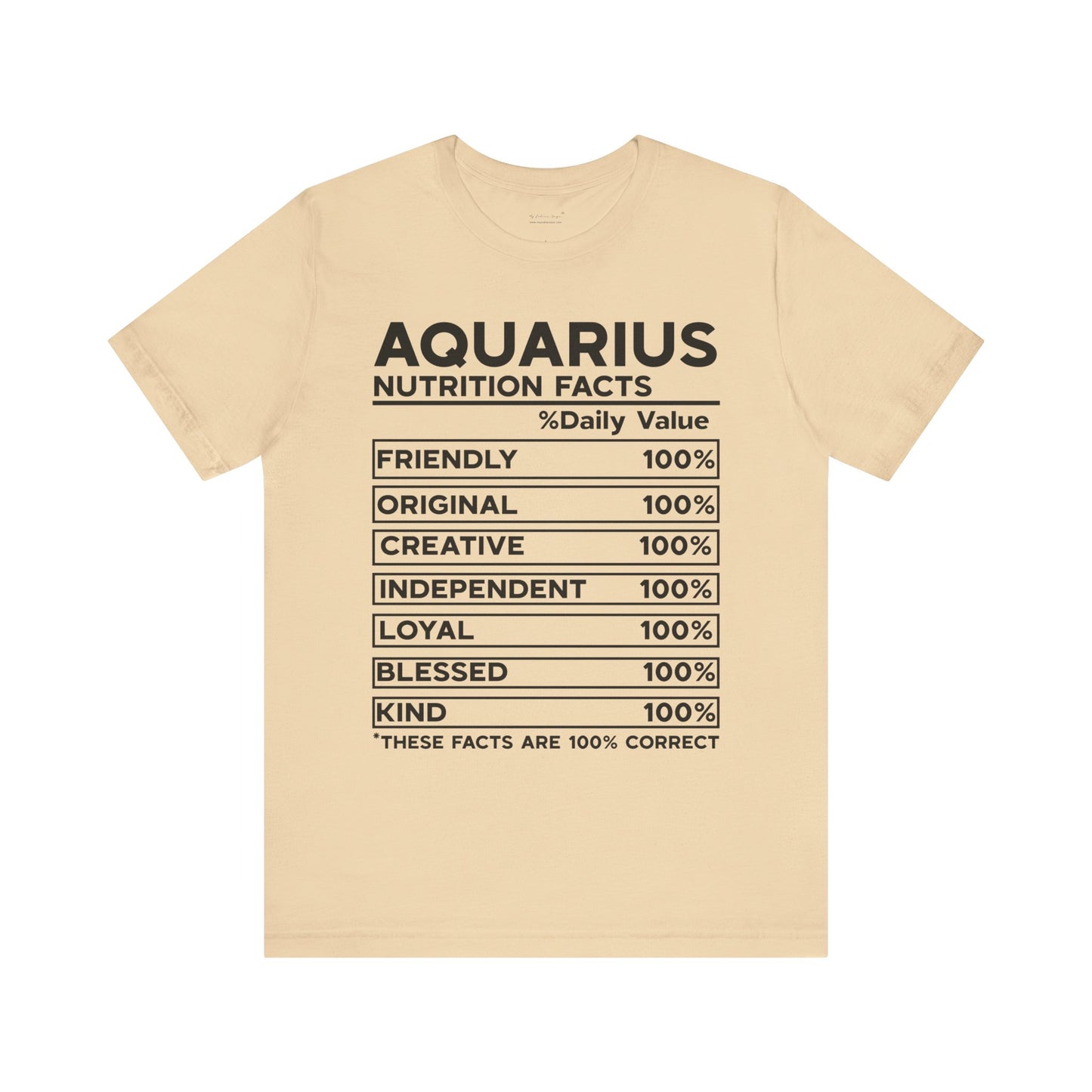 Aquarius Nutrition Unisex T-Shirt