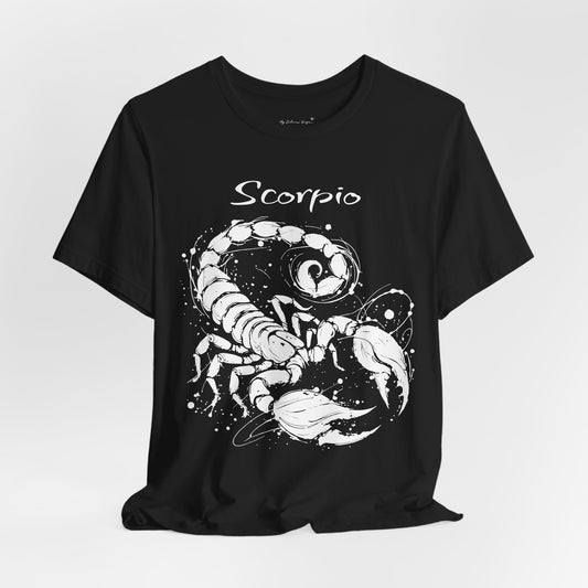 Scorpio White Splash Unisex T-Shirt