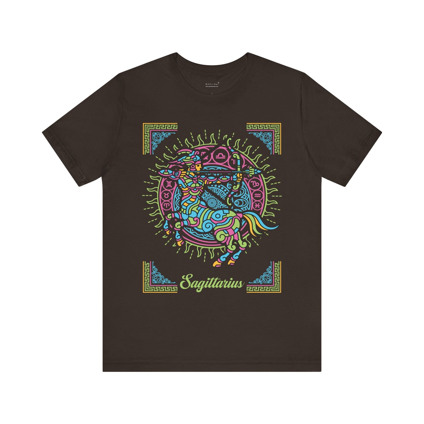 Sagittarius Framed Unisex T-Shirt