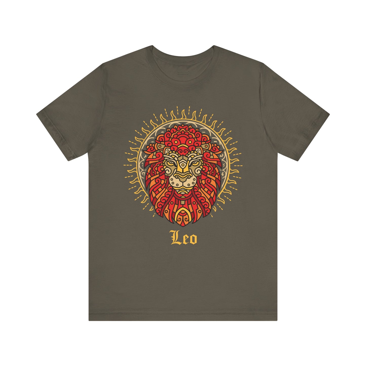 Leo Round Unisex T-Shirt