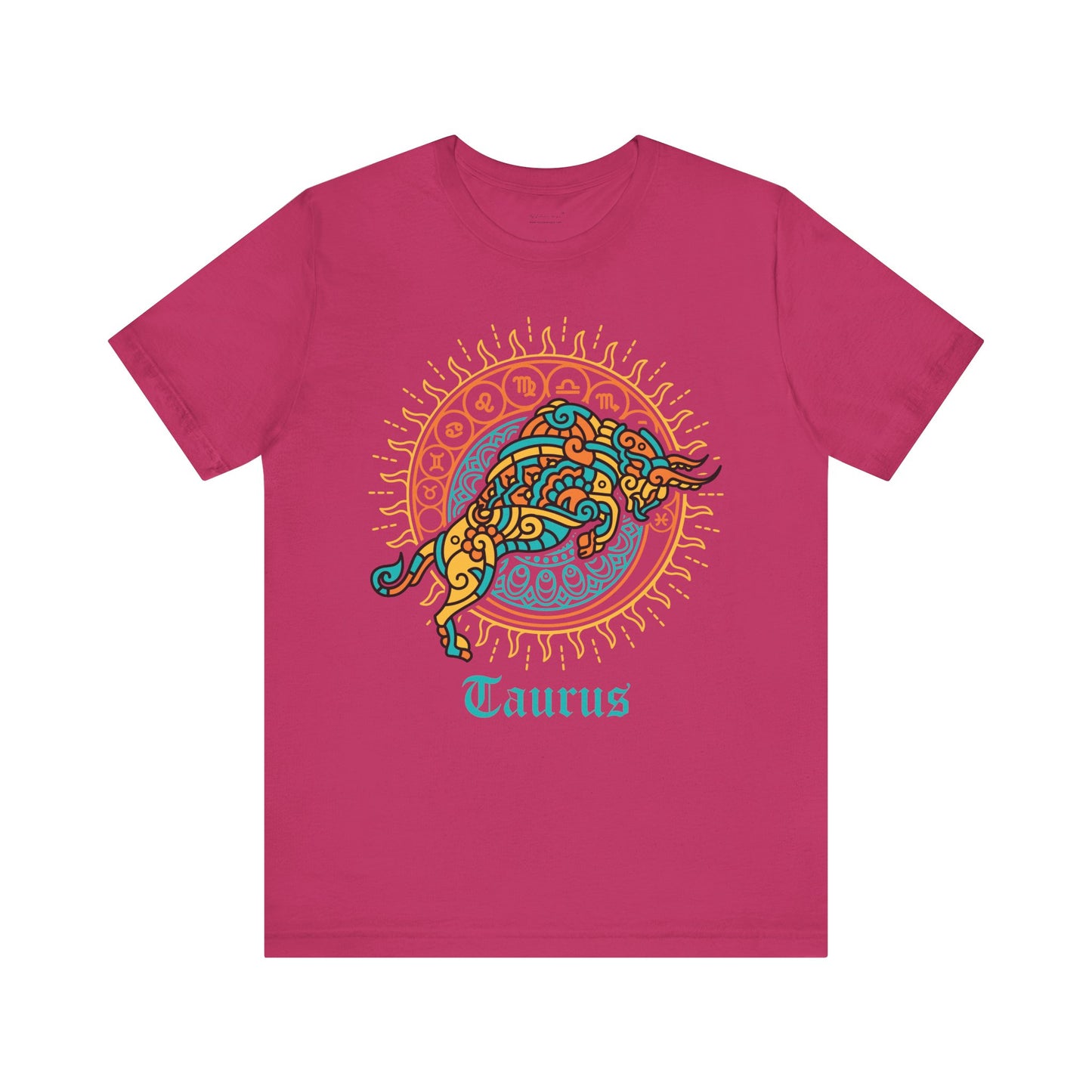 Taurus Round Unisex T-Shirt