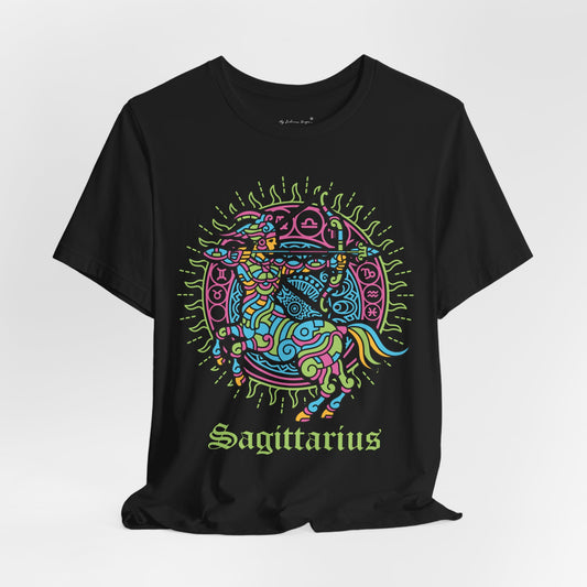 Sagittarius Round Unisex T-Shirt