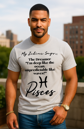 Pisces Cosmic Pun1 T-Shirt